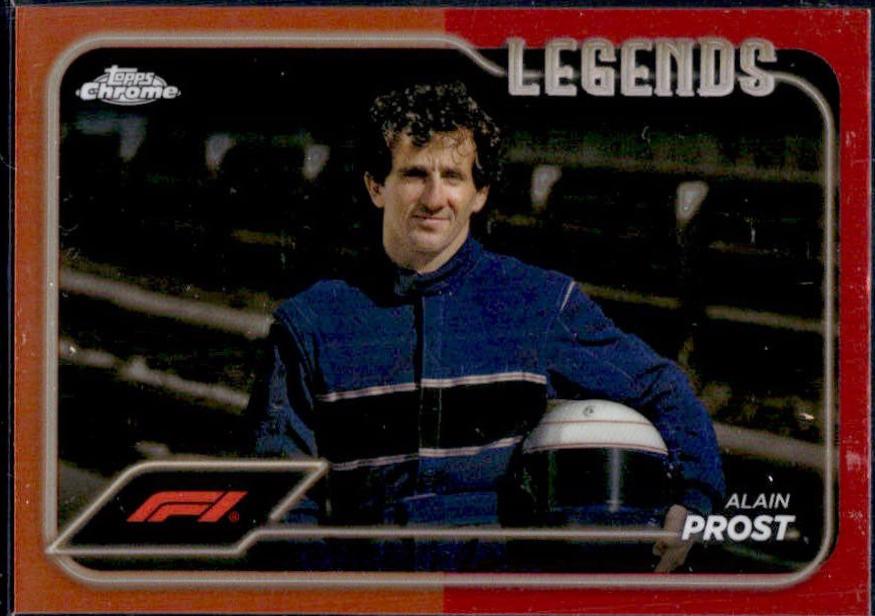 Alain Prost [Orange Red Refractor] #200
