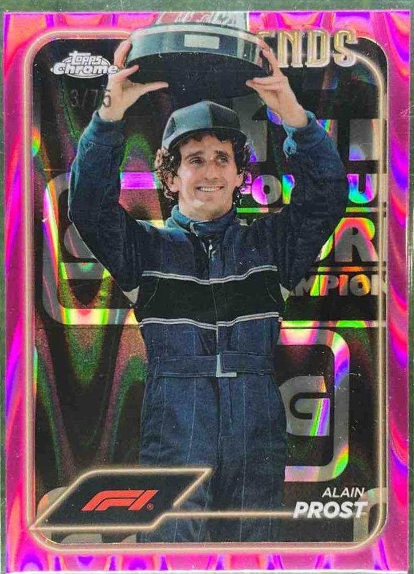 Alain Prost [Pink RayWave Refractor] #195