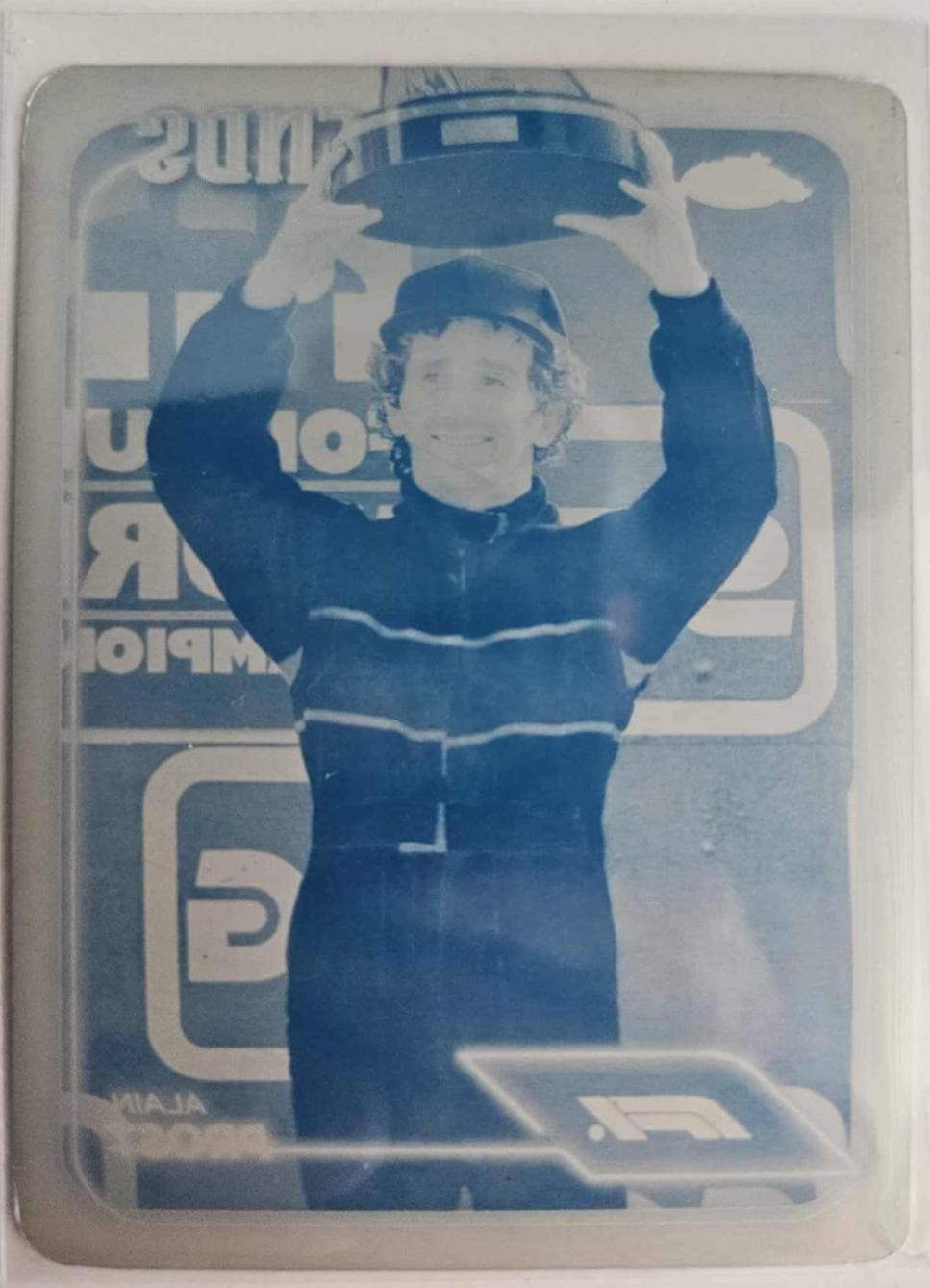 Alain Prost [Printing Plate] #195
