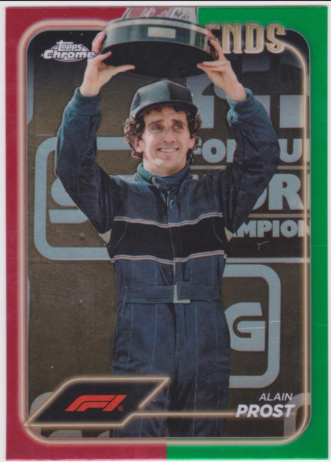 Alain Prost [Red Green Refractor] #195