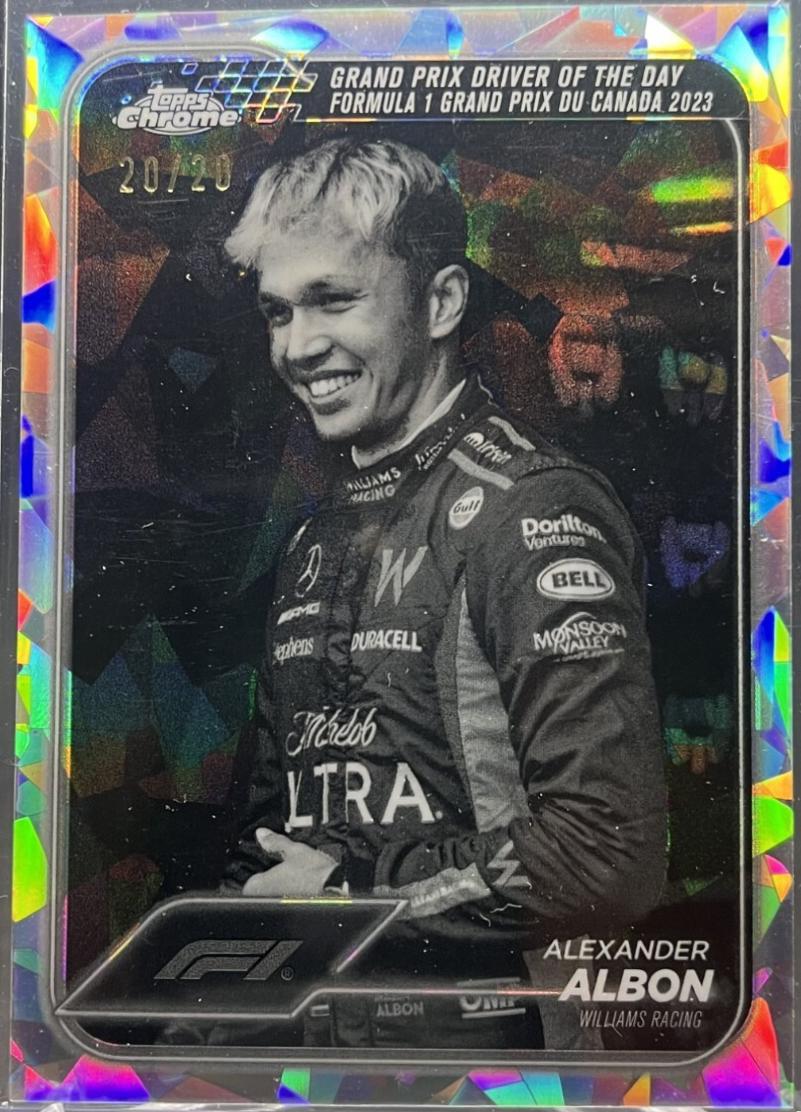 Alexander Albon [Black White Sapphire] #166