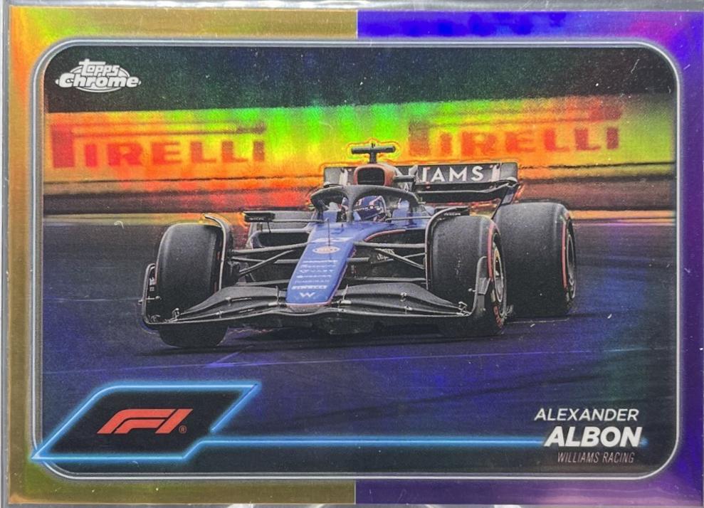Alexander Albon [Gold Purple Refractor] #91