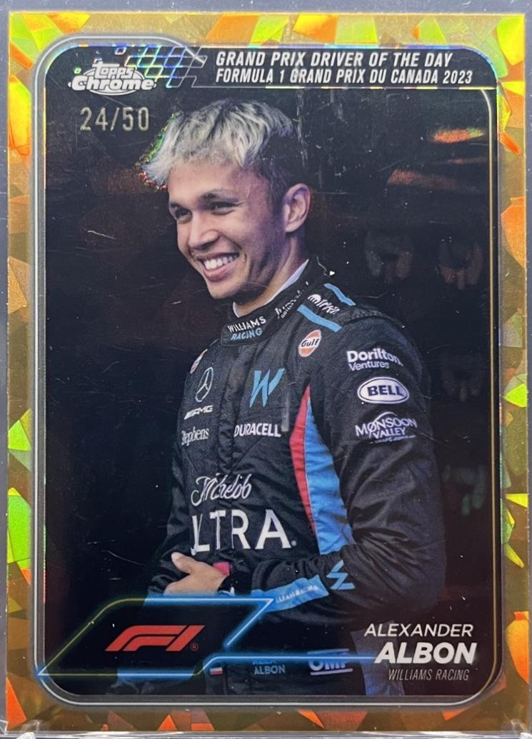 Alexander Albon [Gold Sapphire] #166
