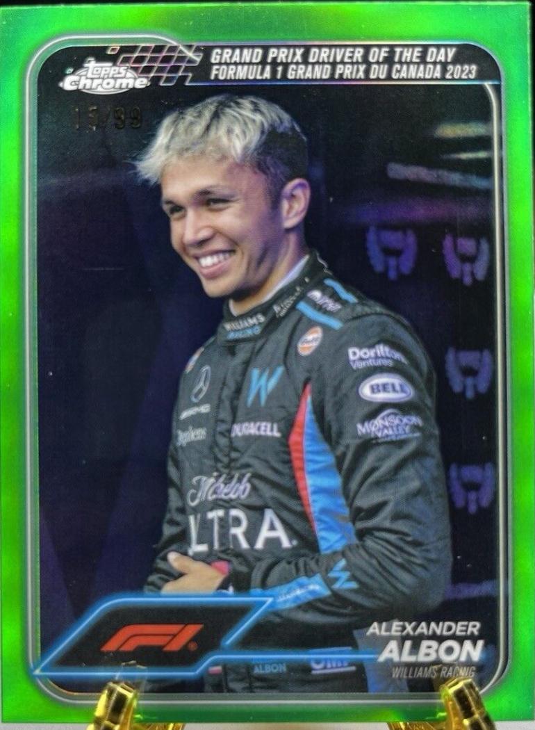 Alexander Albon [Green Refractor] #166