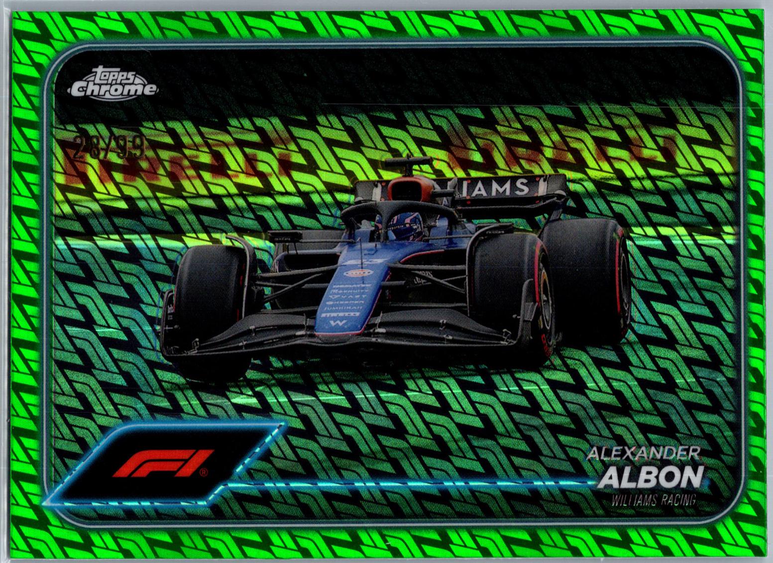 Alexander Albon [Green Refractor] #91