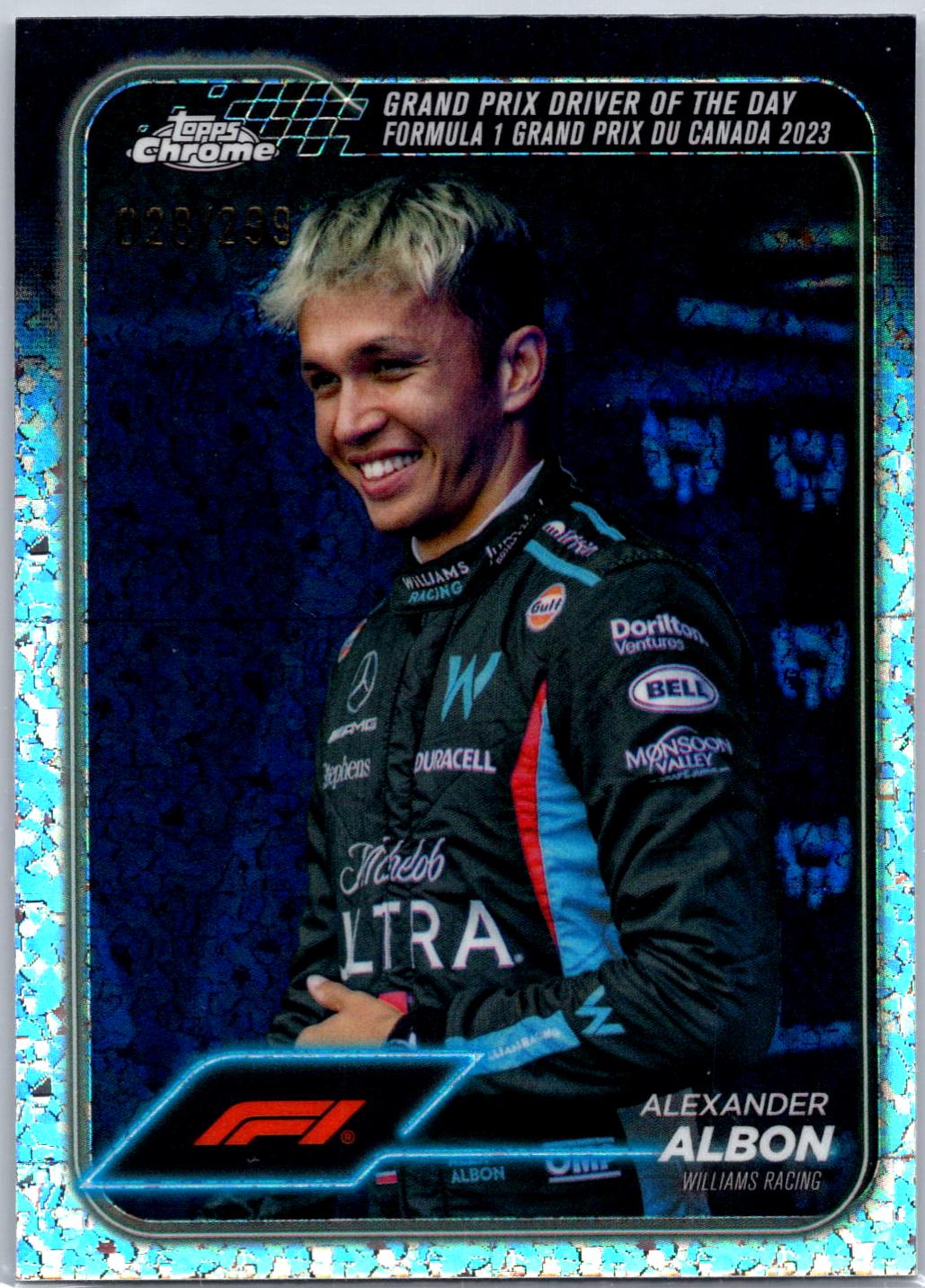 Alexander Albon [Mini Diamond Refractor] #166