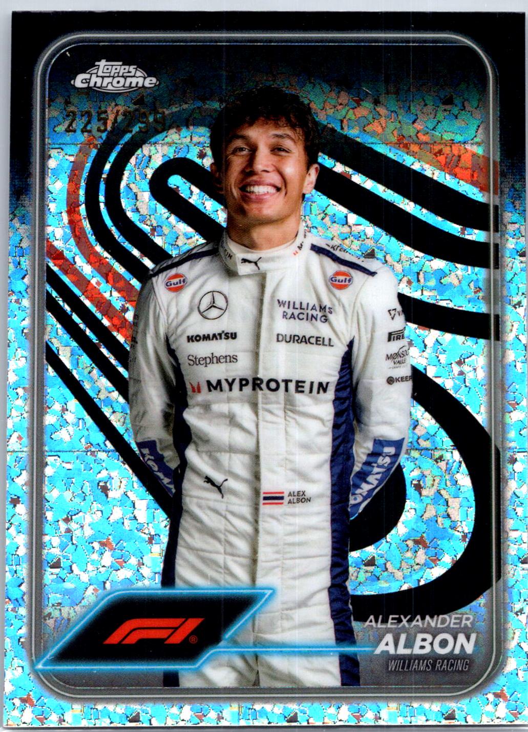 Alexander Albon [Mini Diamond Refractor] #19