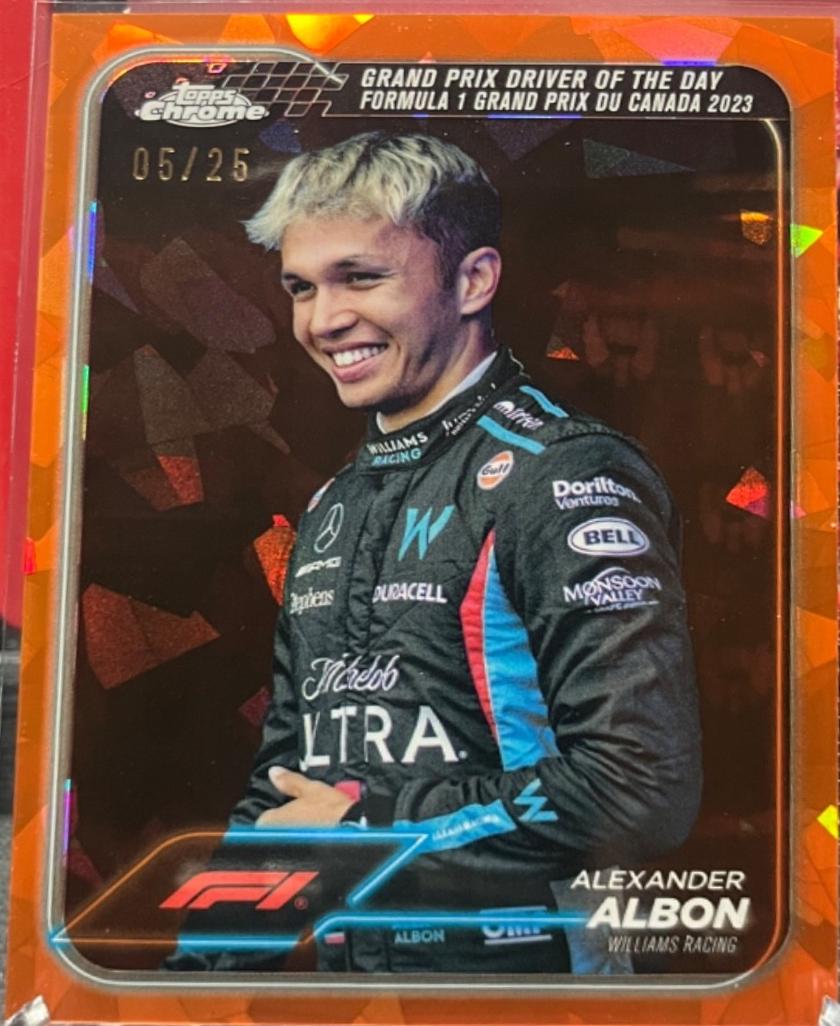 Alexander Albon [Orange Sapphire] #166