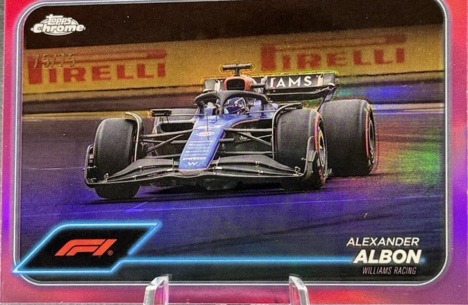 Alexander Albon [Pink Refractor] #91