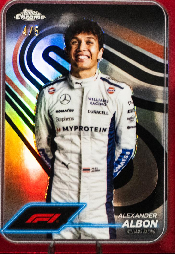 Alexander Albon [Red Refractor] #19