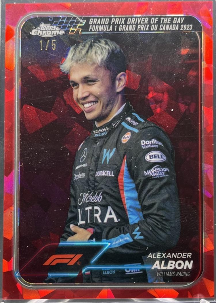 Alexander Albon [Red Sapphire] #166
