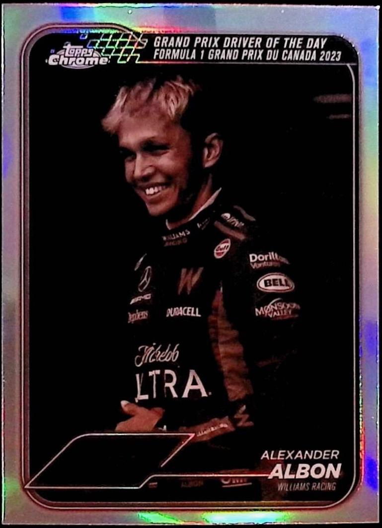 Alexander Albon [Sepia Refractor] #166