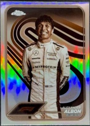 Alexander Albon [Sepia Refractor] #19