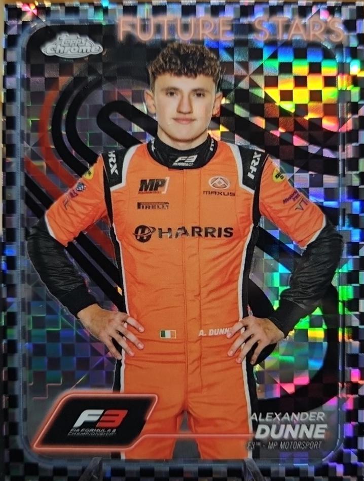 Alexander Dunne [Checker Flag Purple Refractor] #51