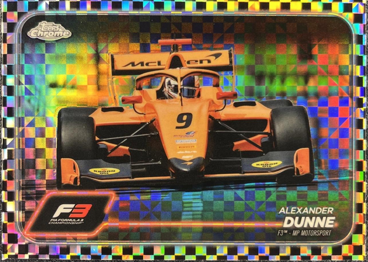 Alexander Dunne [Checker Flag Refractor] #123