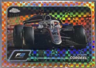 Amaury Cordeel [Checker Flag Orange Refractor] #104