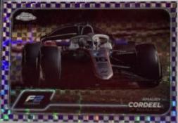 Amaury Cordeel [Checker Flag Purple Refractor] #104