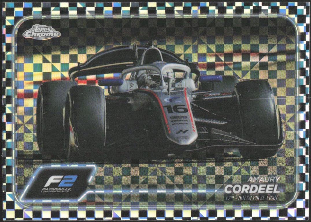Amaury Cordeel [Checker Flag Refractor] #104