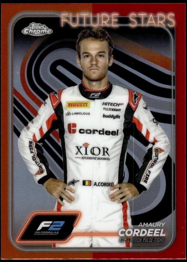 Amaury Cordeel [Orange Red Refractor] #32