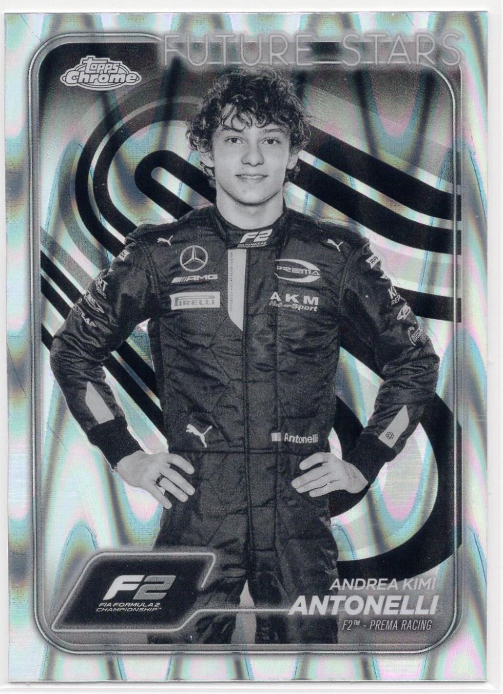 Andrea Kimi Antonelli [Black White RayWave Refractor] #22