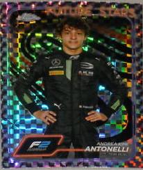 Andrea Kimi Antonelli [Checker Flag Purple Refractor] #22