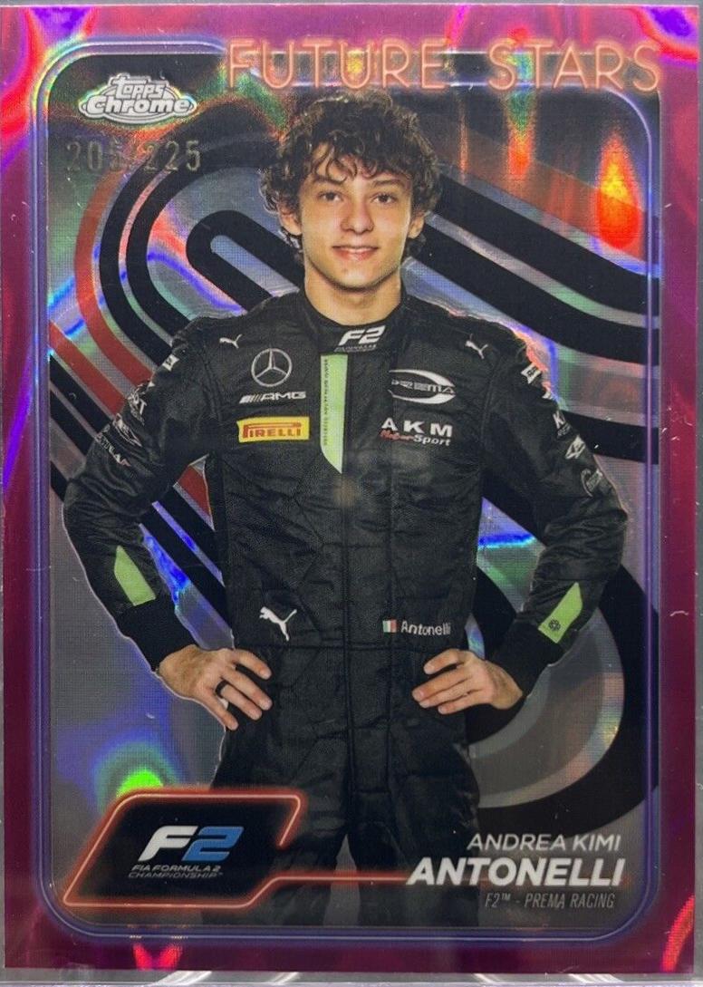 Andrea Kimi Antonelli [Fuchsia Lava Refractor] #22