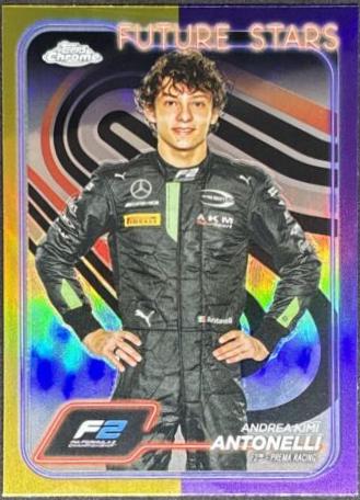 Andrea Kimi Antonelli [Gold Purple Refractor] #22