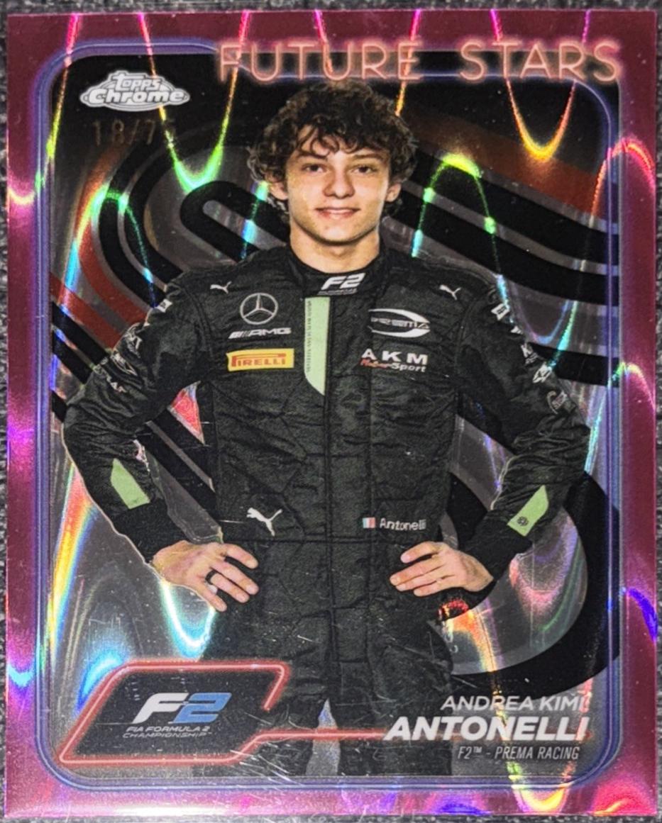 Andrea Kimi Antonelli [Pink RayWave Refractor] #22