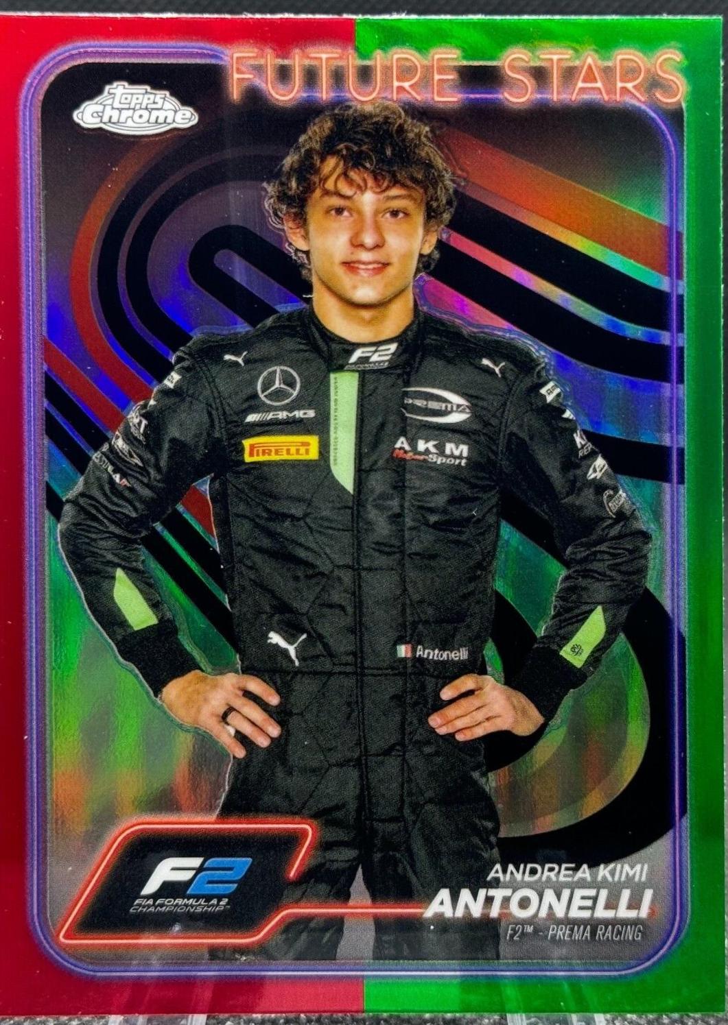Andrea Kimi Antonelli [Red Green Refractor] #22