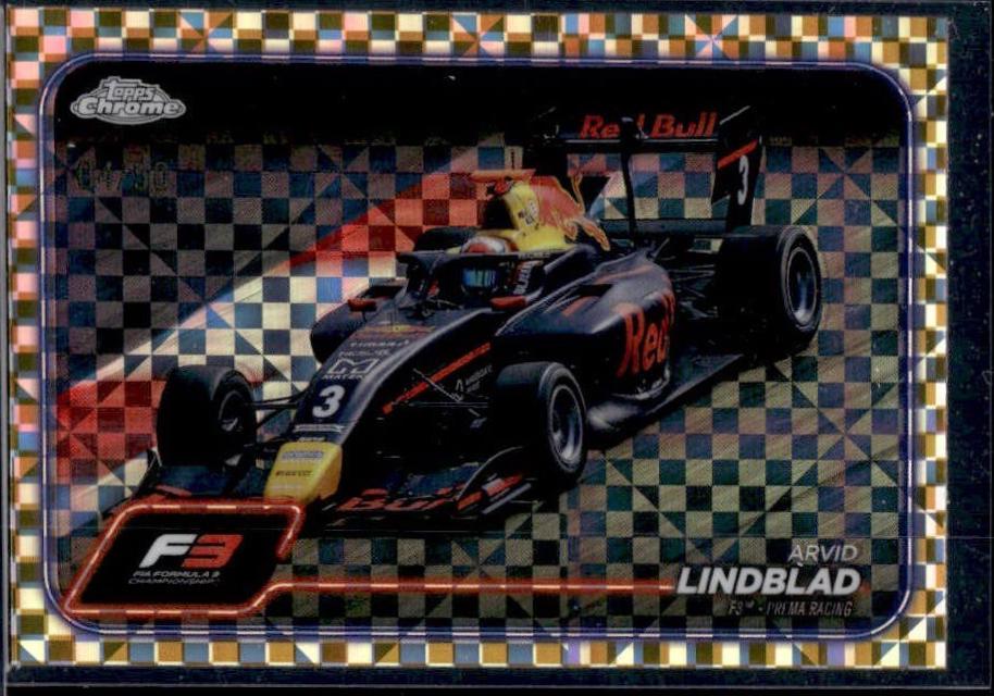 Arvid Lindblad [Checker Flag Refractor] #117