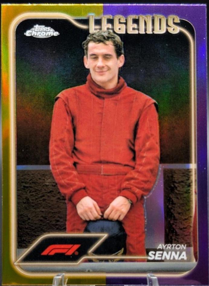 Ayrton Senna [Gold Purple Refractor] #193