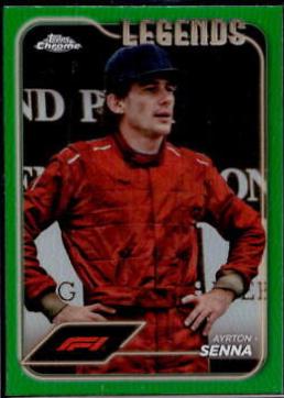 Ayrton Senna [Green Refractor] #188