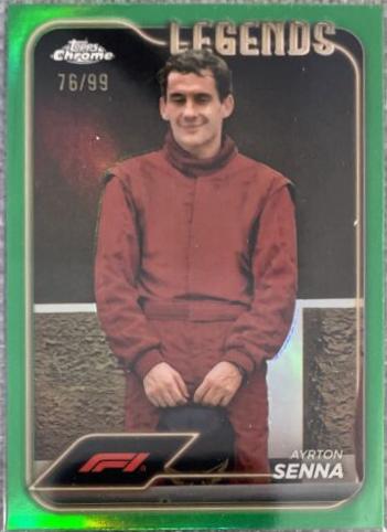 Ayrton Senna [Green Refractor] #193