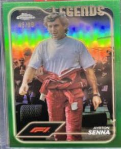 Ayrton Senna [Green Refractor] #198