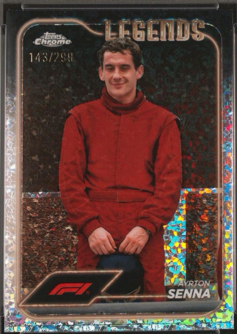 Ayrton Senna [Mini Diamond Refractor] #193