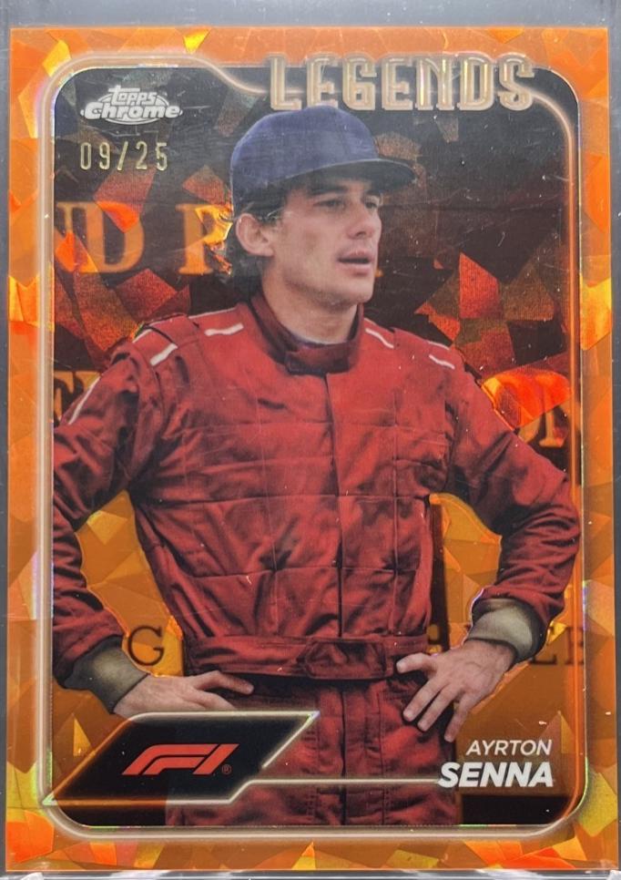 Ayrton Senna [Orange Sapphire] #188