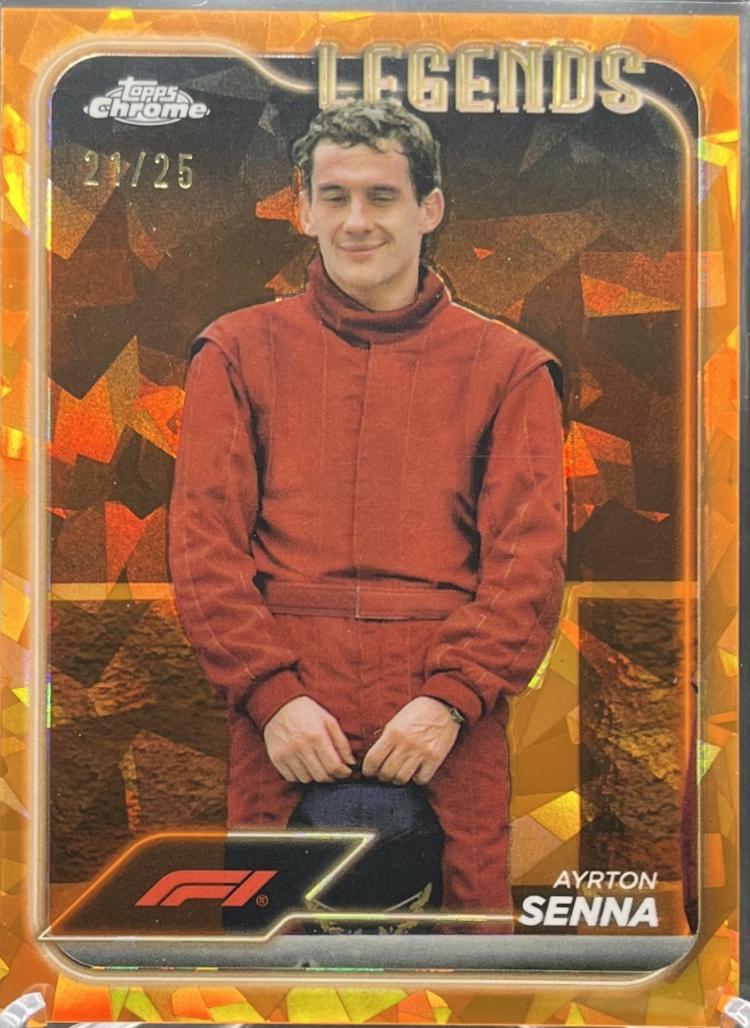 Ayrton Senna [Orange Sapphire] #193