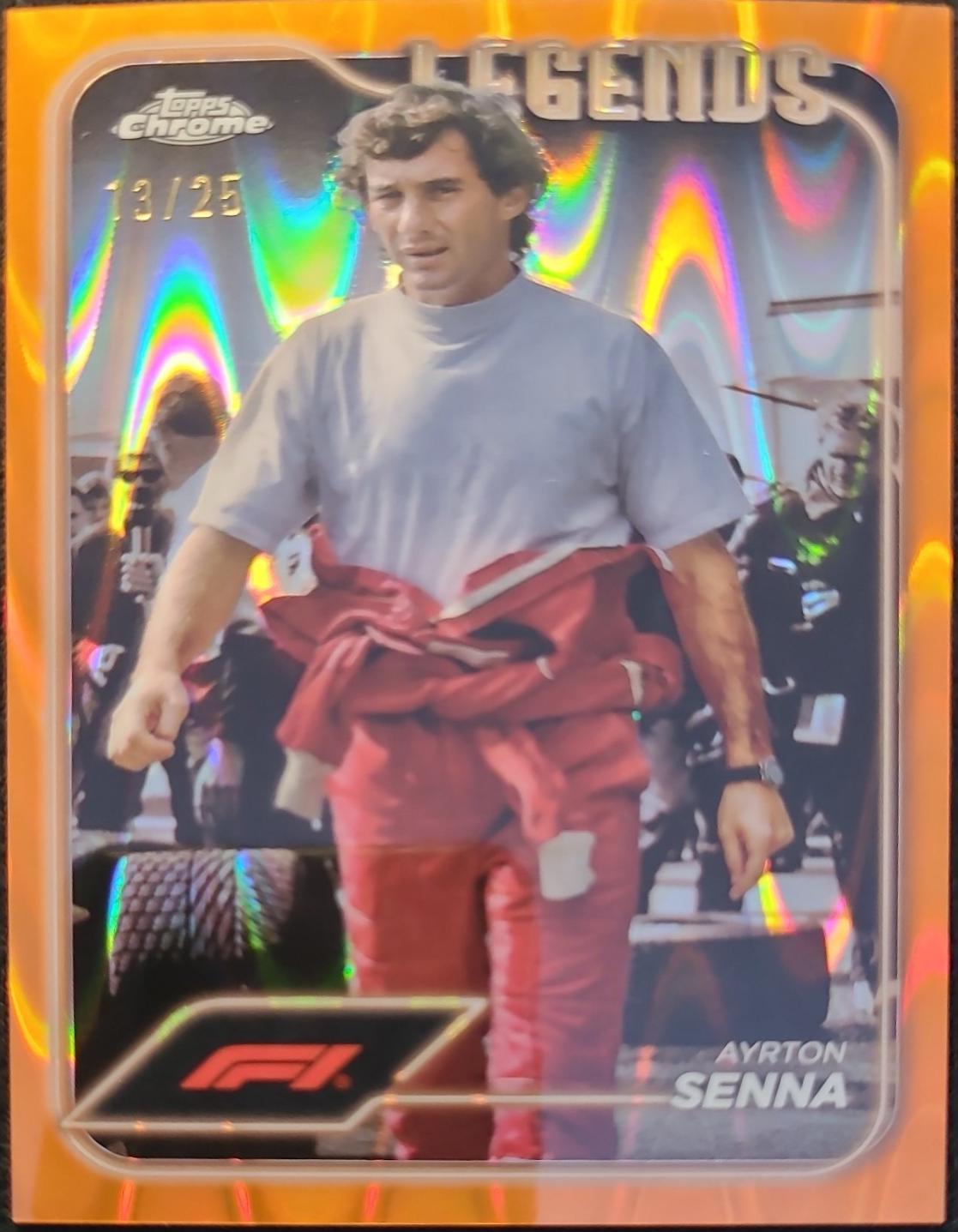 Ayrton Senna [Orange Sapphire] #198