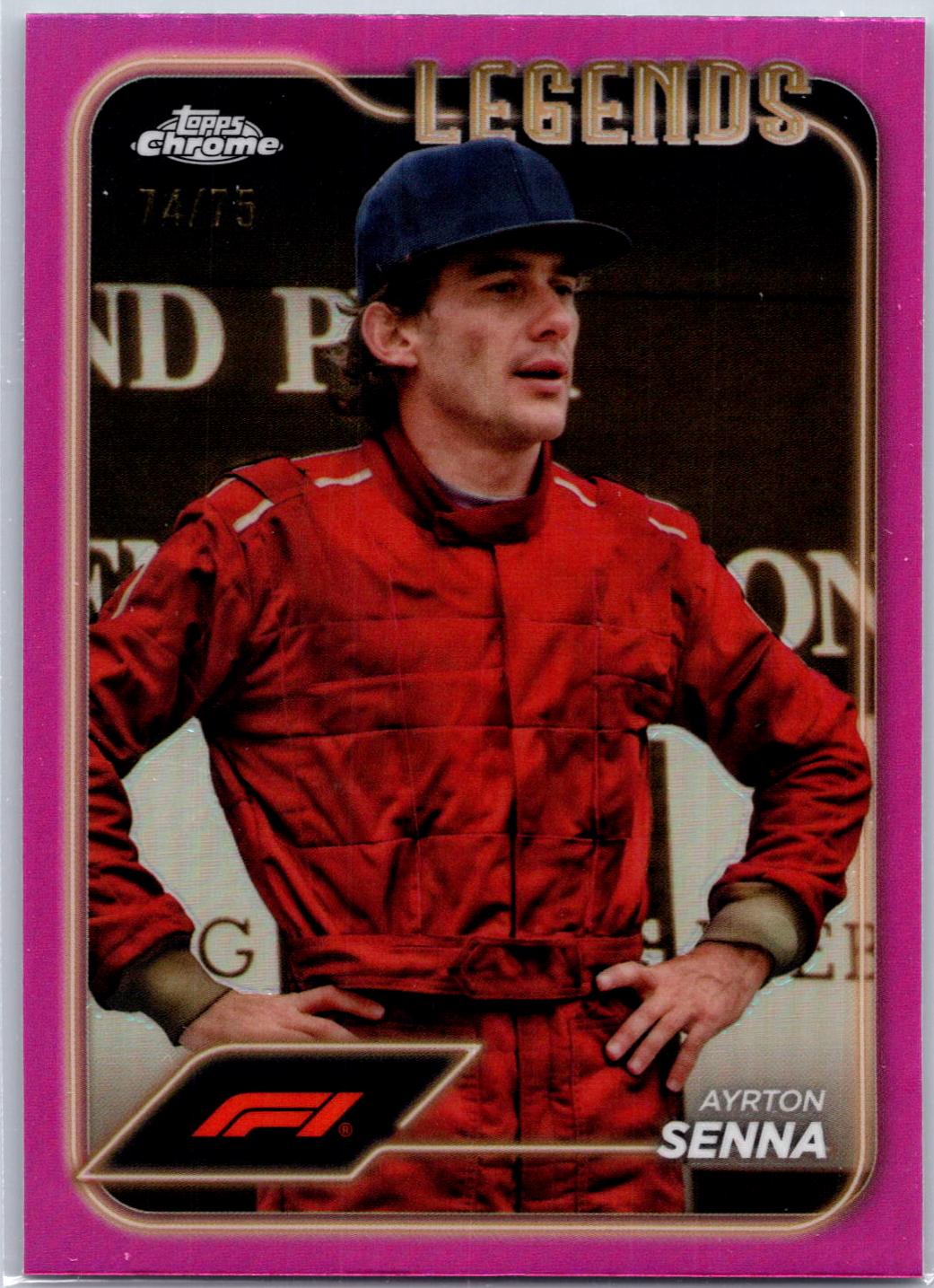 Ayrton Senna [Pink Refractor] #188