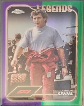 Ayrton Senna [Purple Green Refractor] #198