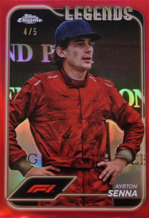 Ayrton Senna [Red Refractor] #188