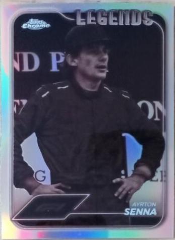 Ayrton Senna [Sepia Refractor] #188