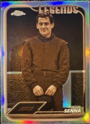 Ayrton Senna [Sepia Refractor] #193