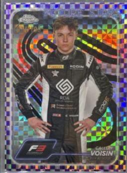 Callum Voisin [Checker Flag Purple Refractor] #70