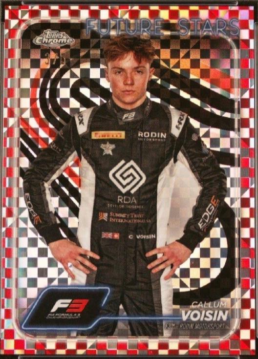 Callum Voisin [Checker Flag Red Refractor] #70