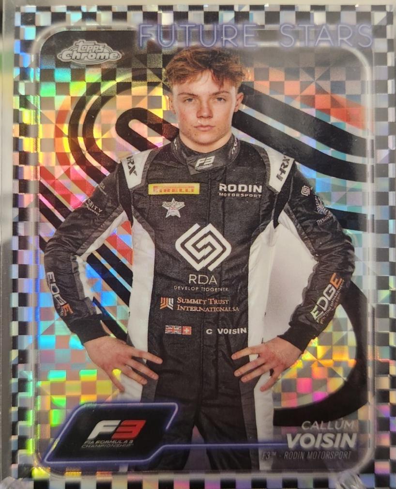Callum Voisin [Checker Flag Refractor] #142