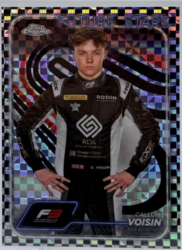 Callum Voisin [Checker Flag Refractor] #70