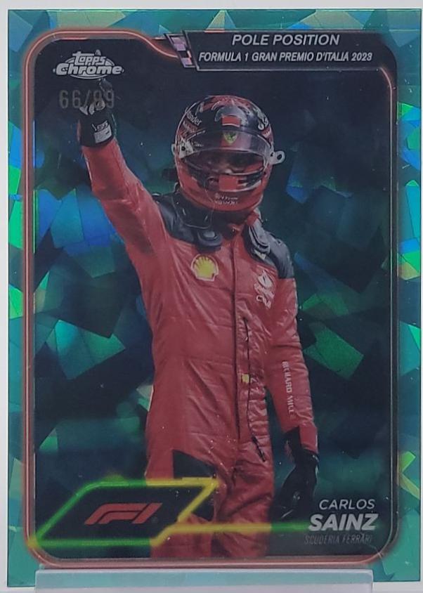 Carlos Sainz [Aqua Sonar Refractor] #157