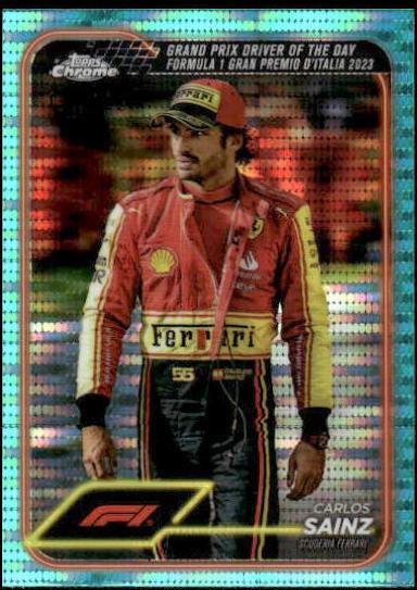Carlos Sainz [Aqua Sonar Refractor] #172