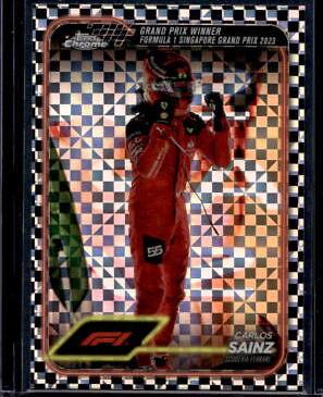 Carlos Sainz [Checker Flag Refractor] #147